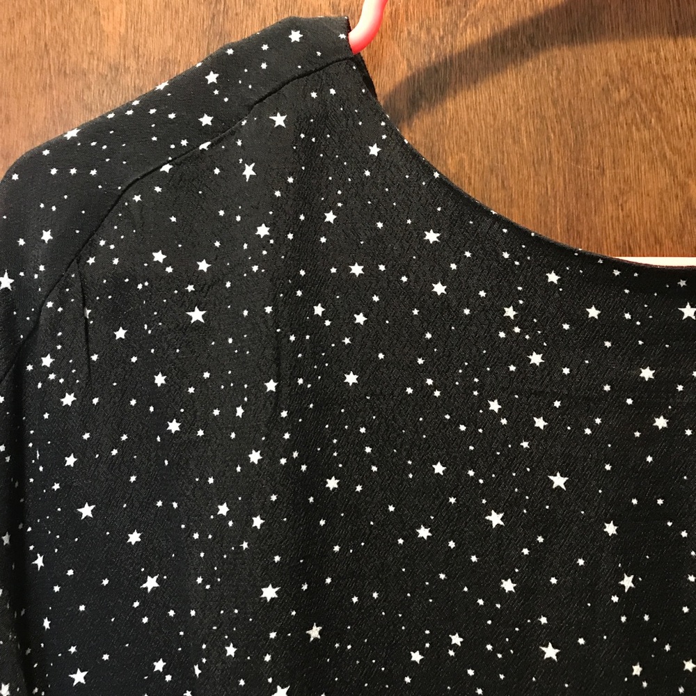 H&M star print top